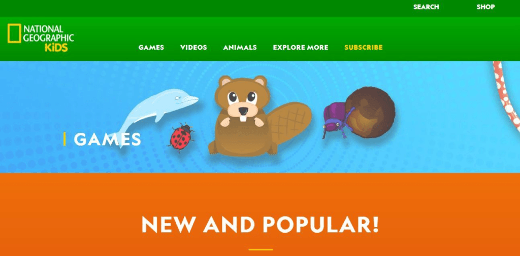 online safe kids games