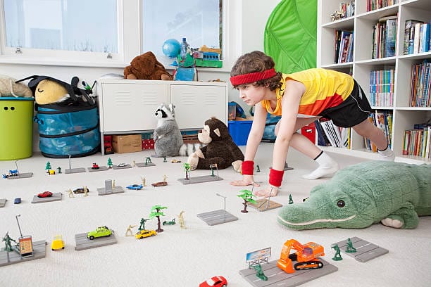 how to organize kids toys