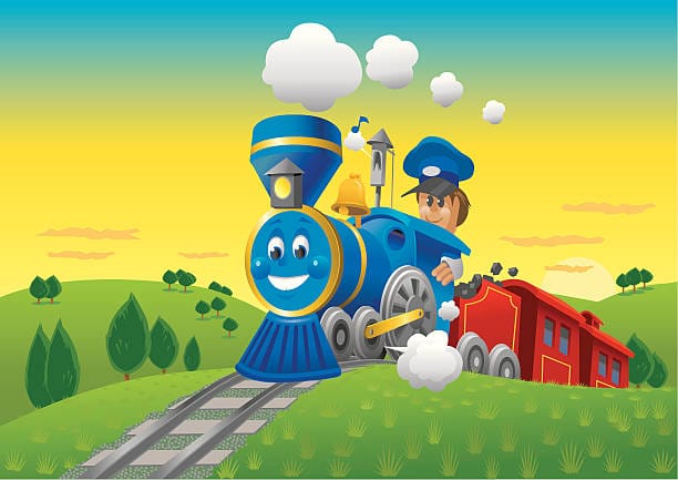 trains cartoons for kids