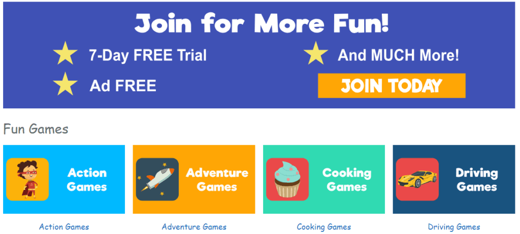 Safe Kids Games 