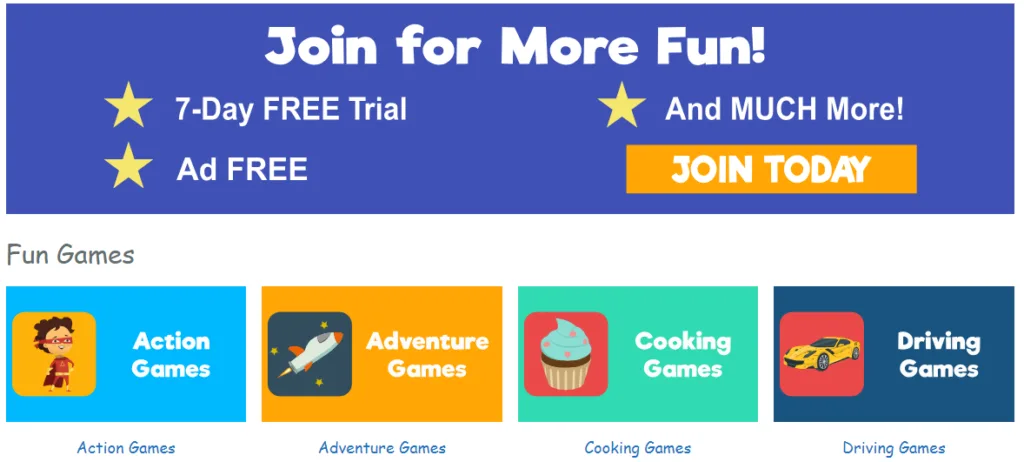 Safe Kids Games
